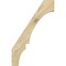Ekena Millwork 4"W x 22"D x 34"H Balboa Rough Sawn Knee Brace, Douglas Fir BRC04X22X34BOA00RDF - alternate 4